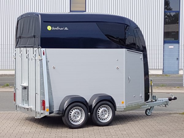 Careliner ALU Dach und Bug in ocean, mit Panoramadach und Bruststangenzusatzpolster