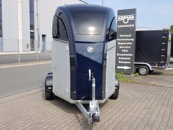 Careliner ALU Dach und Bug in ocean, mit Panoramadach und Bruststangenzusatzpolster