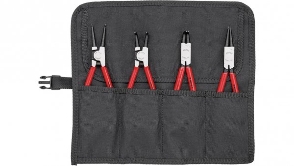 Knipex Seegeringzangen-Set Passend fr Auen- und Innenringe 19-60mm Spitzenform gerade, abgewinkelt 90, Art-Nr.1188