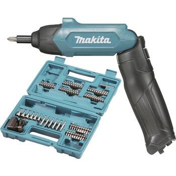 Makita DF001DW Akku-Stabschrauber 3.6V 1.5Ah Li-Ion inkl. Zubehr, inkl. Koffer, Art-Nr.1252