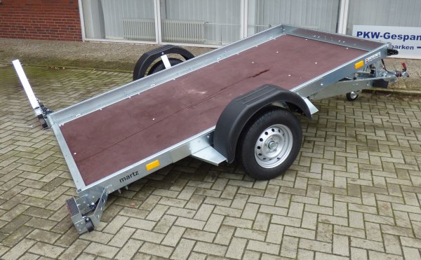 Martz Unilader 300 750kg ohne Bremse!!!! , 300x164cm Ladema, ankippbar