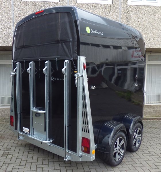 Careliner L night/grey, Panoramadach, 3.Bremsleuchte, 2. Innenleuchte LED, Netzrollo, Bruststangenpolster vorn und hinten, Trittschutz komplett und Alufelgen (black/silver)