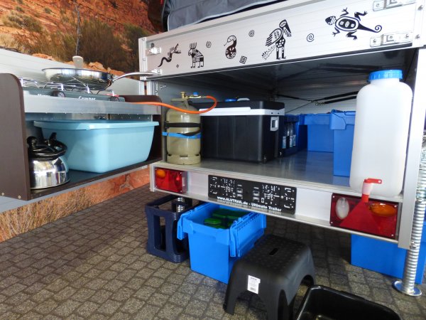 Anhnger Alutrail Adventure inkl. Hartschalen Dachzelt Outback Unit mit MaX-Ausstattungspaket