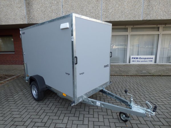 Martz Kargo 250 Kofferanhnger, hellgrau, Doppeltr, 750KG, 250x125x149cm