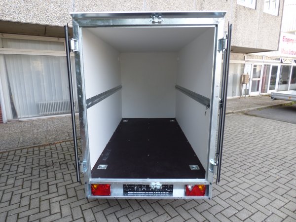 Martz Kargo 250 Kofferanhnger, hellgrau, Doppeltr, 750KG, 250x125x149cm