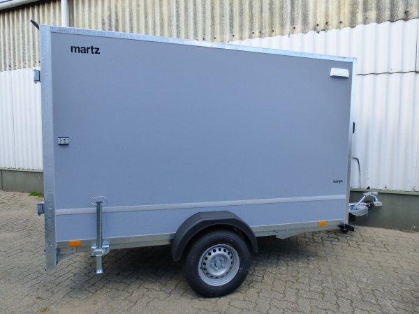 Martz Kargo 300C Kofferanhnger, hellgrau, Doppeltr, 1500KG, 300x150x180cm