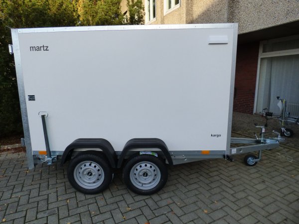 Martz Kargo 250/2 Tandem Kofferanhnger,  750KG ungebremst, 250x125x149cm