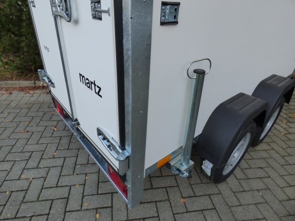 Martz Kargo 250/2 Tandem Kofferanhnger,  750KG ungebremst, 250x125x149cm