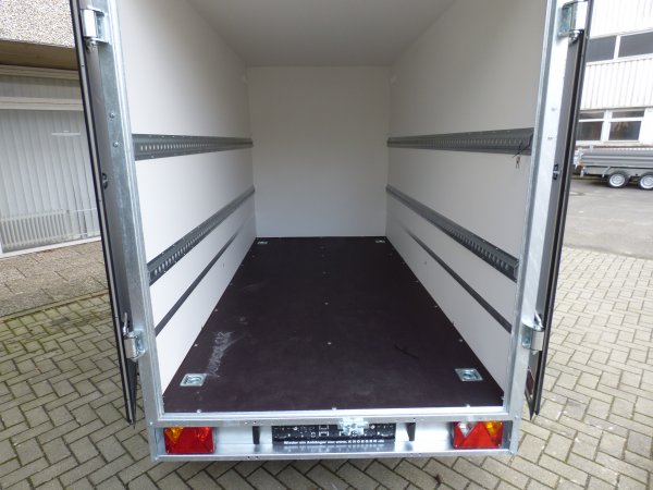 Martz Kargo 300/2C Tandem-Kofferanhnger, hellgrau, Doppeltr, 2000KG, 300x148x180cm