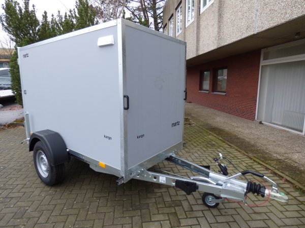 Martz Kargo 250C Kofferanhnger, hellgrau, Doppeltr, 1300KG, 250x125x149cm