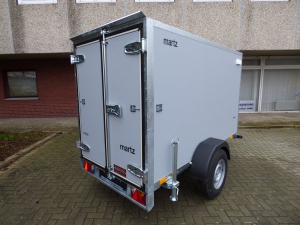 Martz Kargo 250C Kofferanhnger, hellgrau, Doppeltr, 1300KG, 250x125x149cm