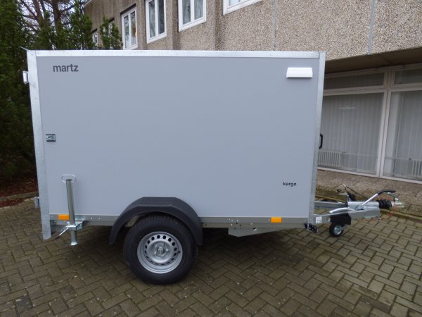 Martz Kargo 250C Kofferanhnger, hellgrau, Doppeltr, 1300KG, 250x125x149cm