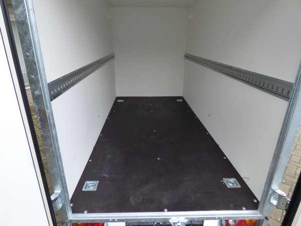 Martz Kargo 250C Kofferanhnger, hellgrau, Doppeltr, 1300KG, 250x125x149cm