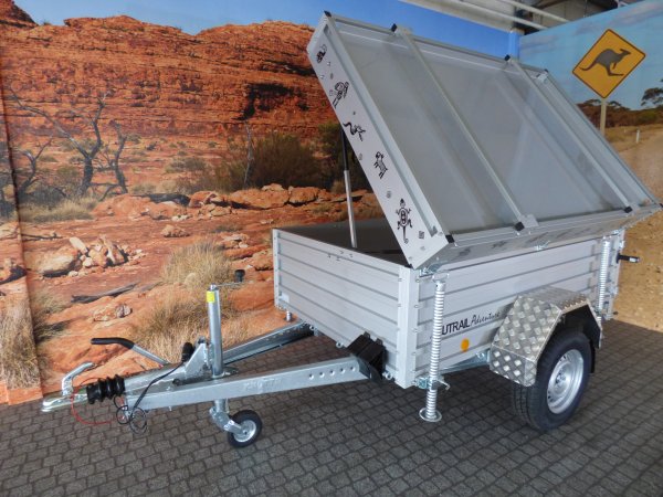 Anhnger Alutrail Adventure inkl. Hartschalen Dachzelt Outback Unit mit Tour-Ausstattungspaket