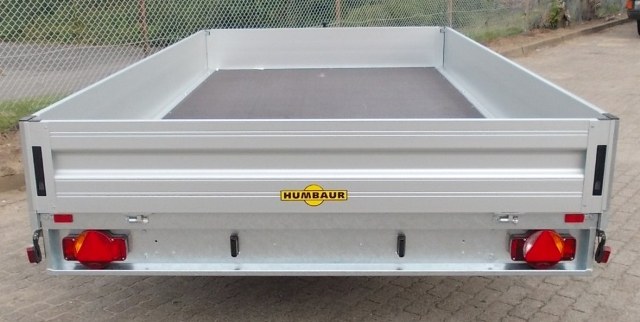 Humbaur HN 254118 Black Edition mit  niedrigem Fahrwerk, 2500kg , Lademae LxBxH 410x185x35