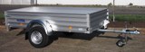 Fr Bau- oder Offroadeinsatz: Alutrail 75 R 26.14, Ladema 263x135x42cm, Heavy Duty Anhnger mit 750kg zGG aber  verbauten 1400kg Komponenten inkl. hhenverstellbarer Zugeinrichtung,Tempo 100